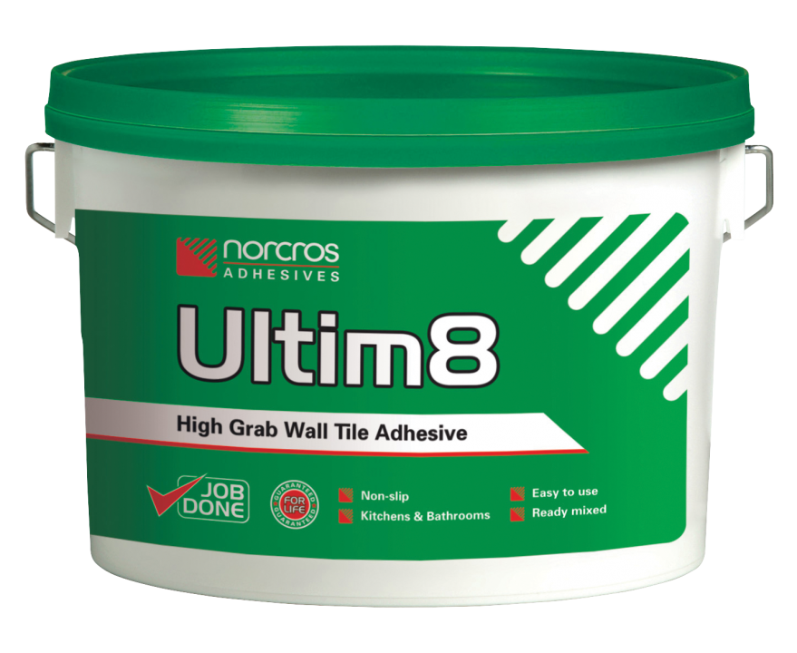 Ultim8 ReadyMix Tile Adhesive by Norcros Adhesives